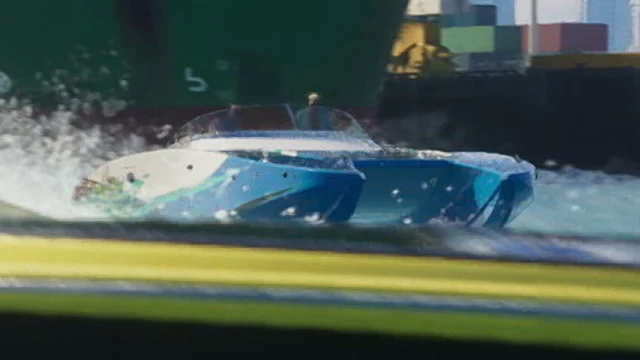 Bateau inspiré du Skater 388 dans GTA 6 — vue 1