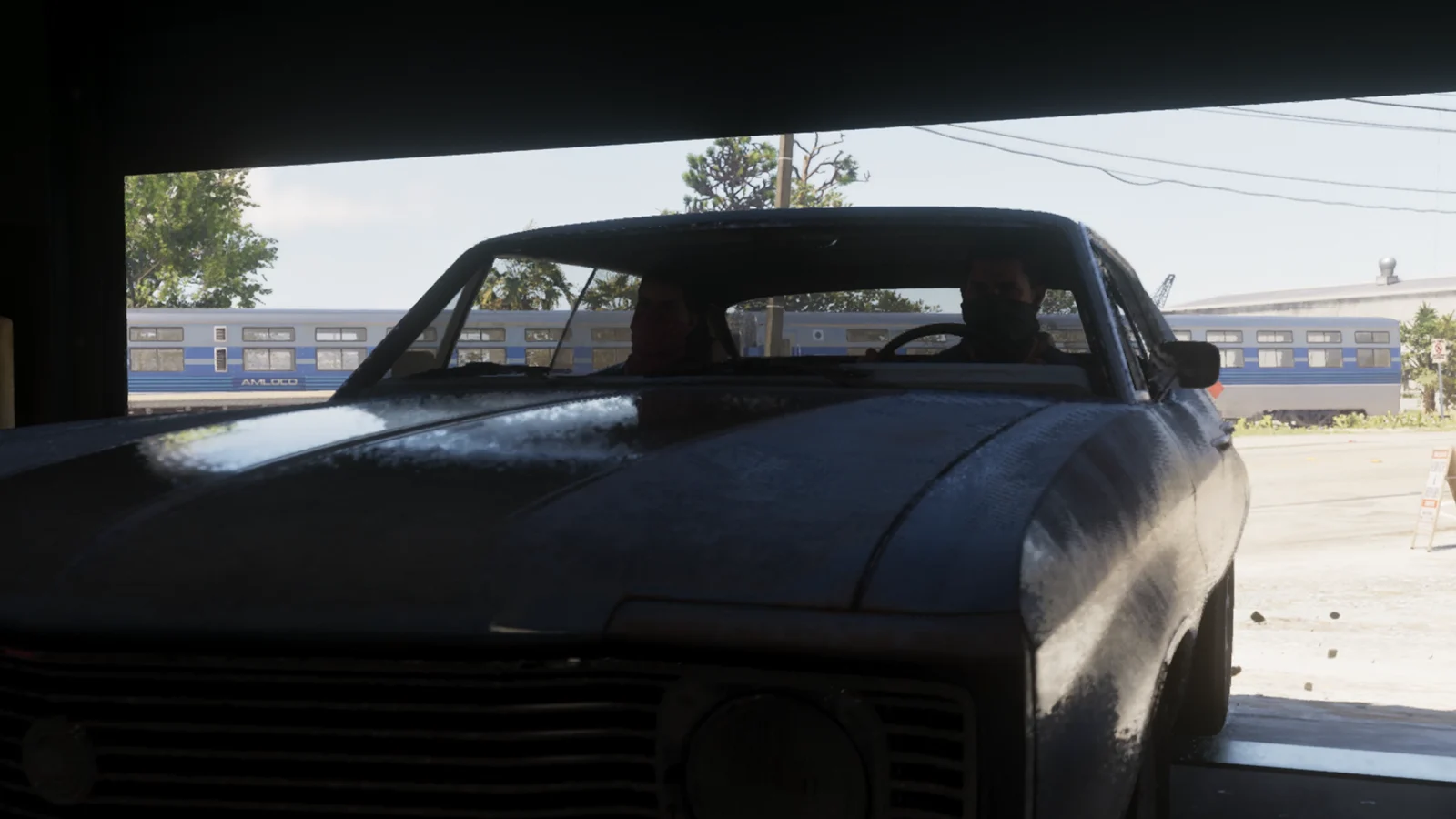 Voiture ferroviaire inspirée du Viewliner dans GTA 6 — vue 1