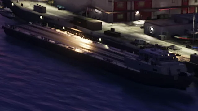 Barge inspirée du Shipyard De Hoop Brion dans GTA 6 — vue 1