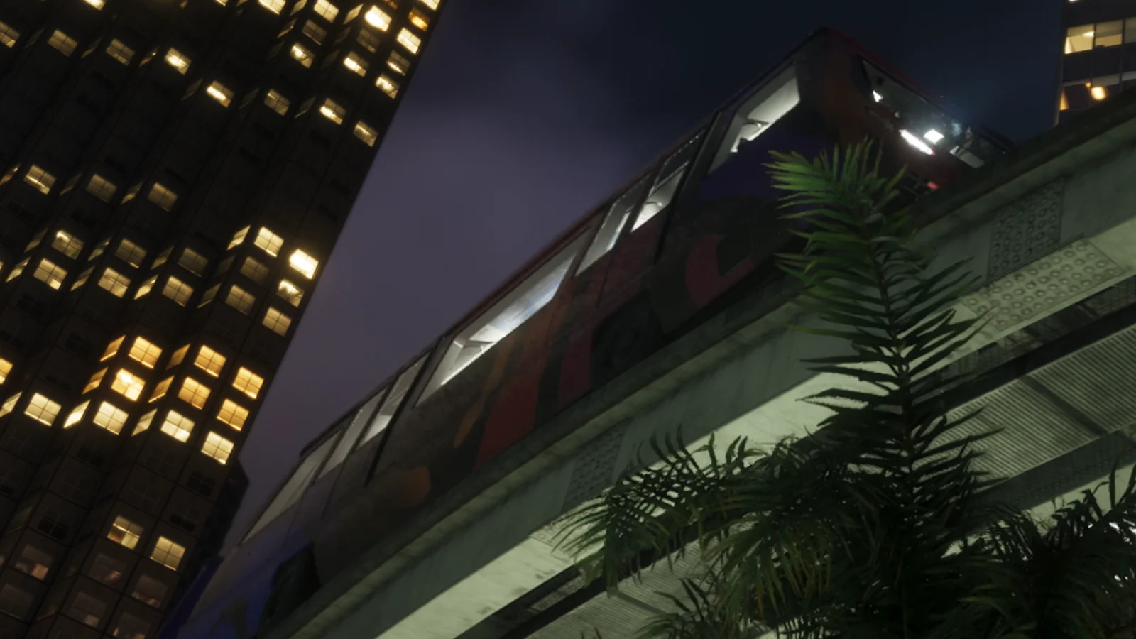 Train VCMM dans GTA 6 — vue 1