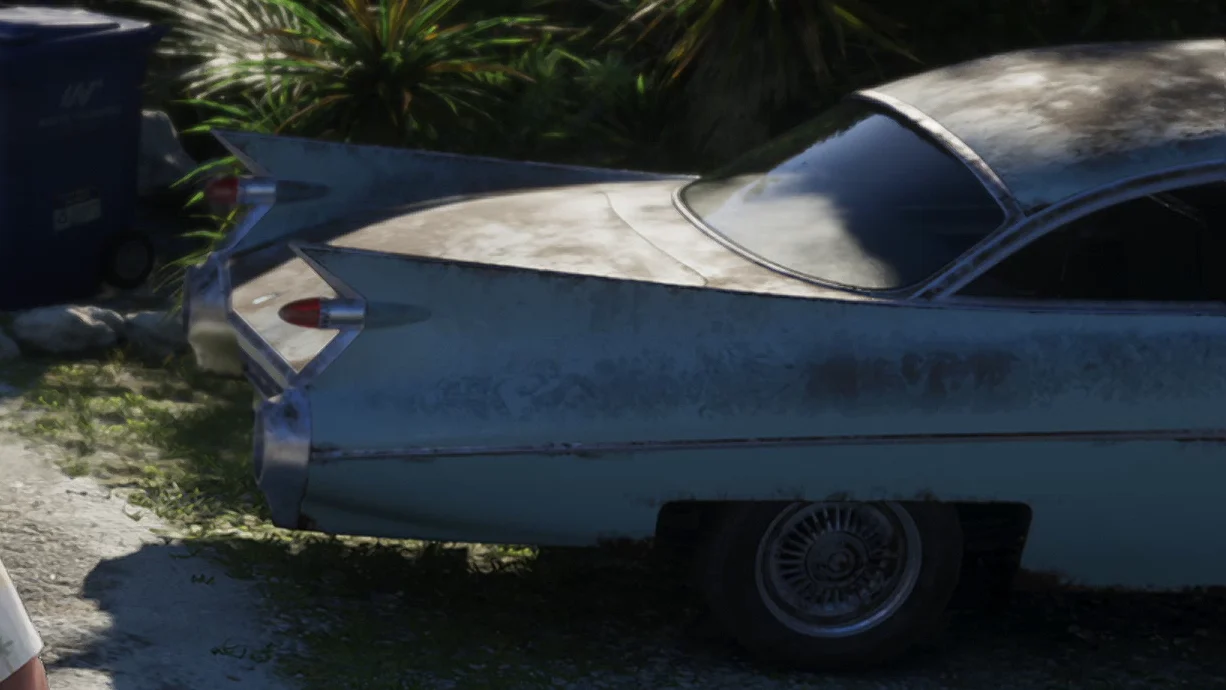 Voiture inspirée de la Cadillac 1959 dans GTA 6 — vue 1