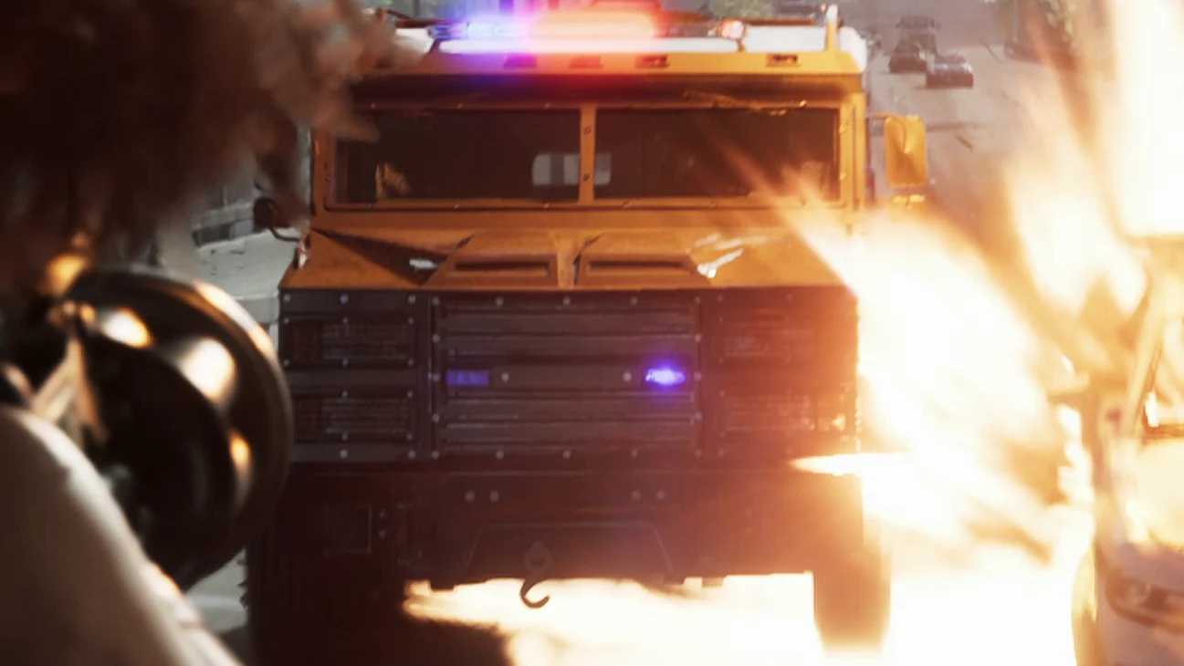 Fourgon anti-émeute de police dans GTA 6 — vue 1