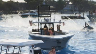 Bateau inspiré du Contender 39ST dans GTA 6