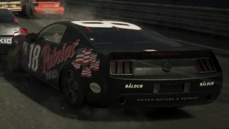Une Vapid Dominator, muscle car classique et puissante