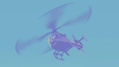 Hélicoptère de police inspiré de l'Eurocopter EC135 dans GTA 6