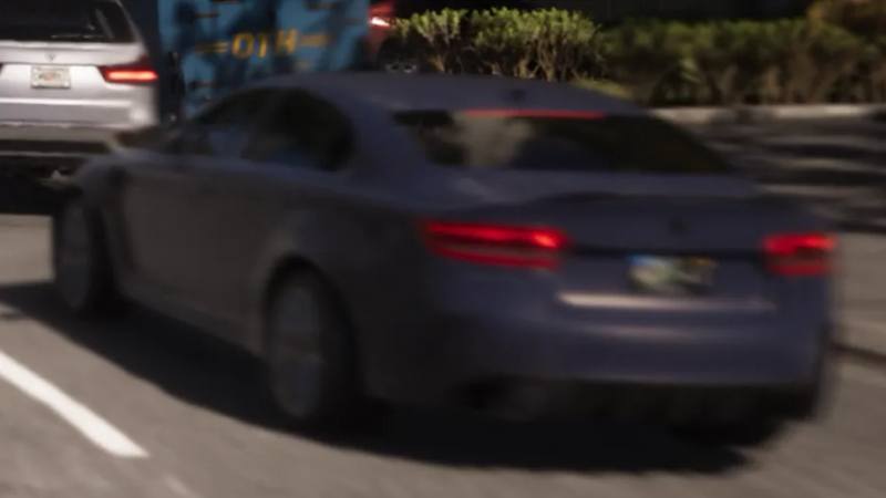 La Ocelot Jugular de face dans Grand Theft Auto VI