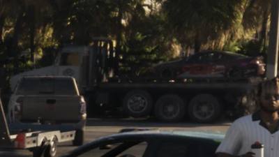 Un camion inspiré du Kenworth T800 avec diverses configurations dans GTA 6