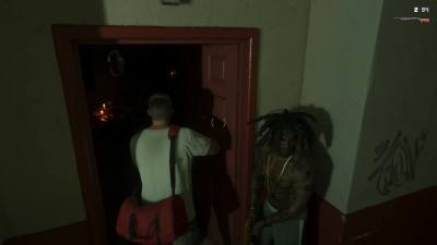 Raymond guide Jason vers la chambre de Tata Tee dans le large aperçu de GTA 6