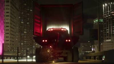 Une Remorque (plateau) de GTA 6 avec des détails arrière plus fins.