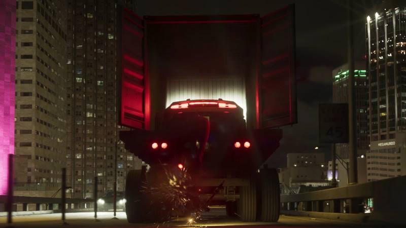 Une Remorque (plateau) de GTA 6 avec des détails arrière plus fins.